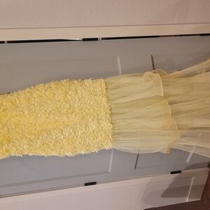 Elegant Yellow Kids Dress